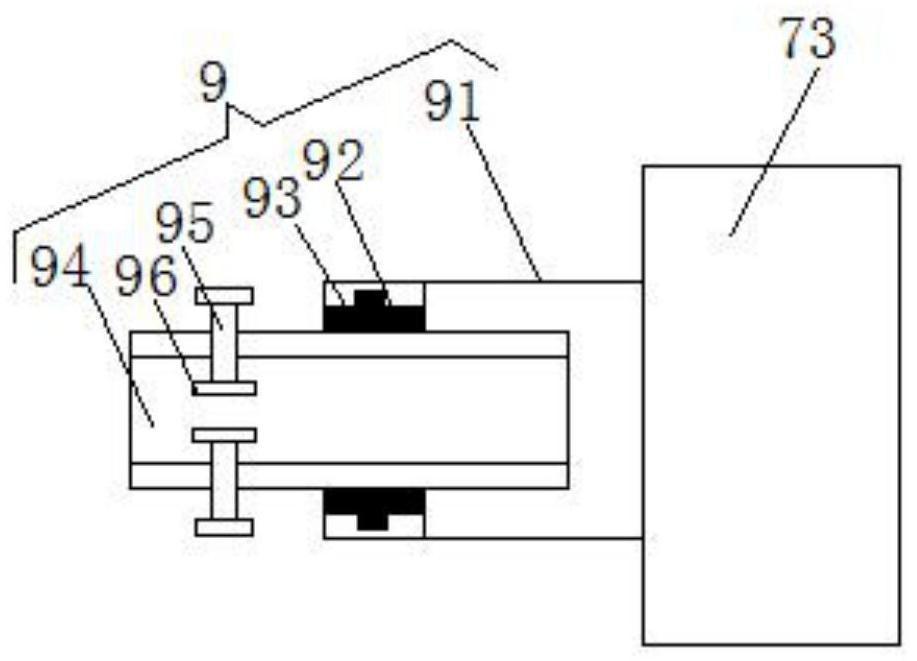 A reverse neck tumor radiotherapy device