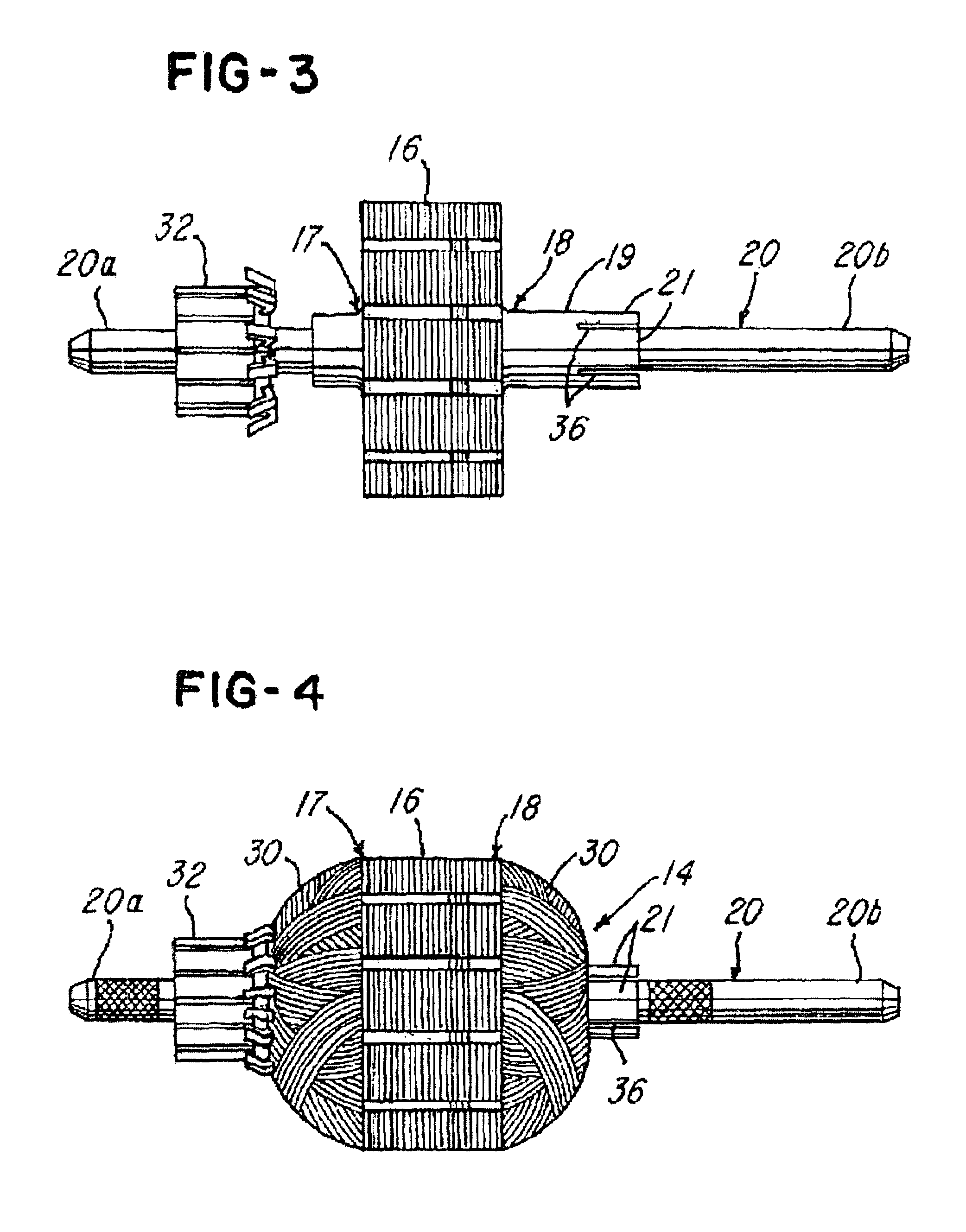 Electric motor and method for reducing end play