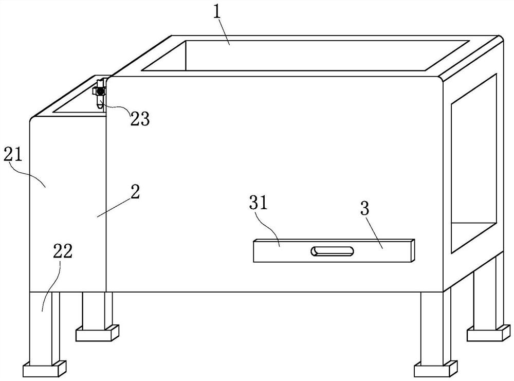 Clamping and dust removing device for power cable processing