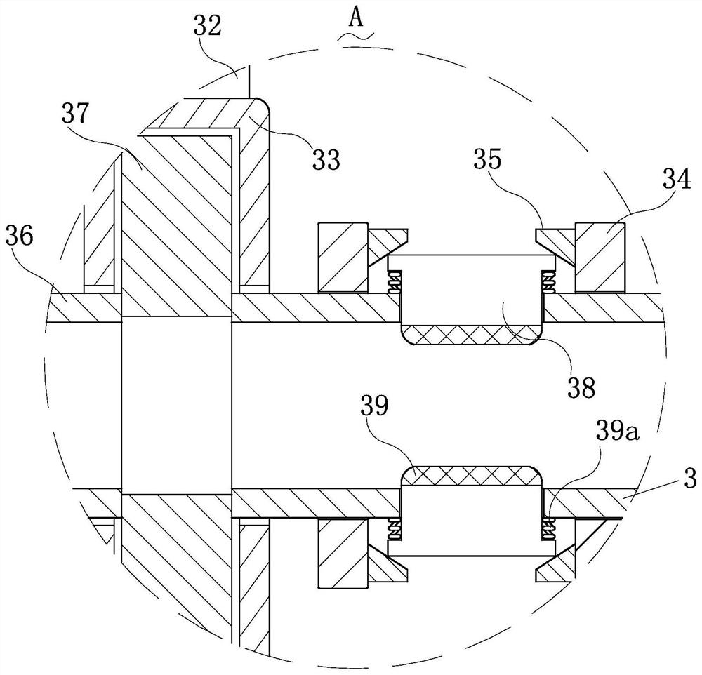 Clamping and dust removing device for power cable processing