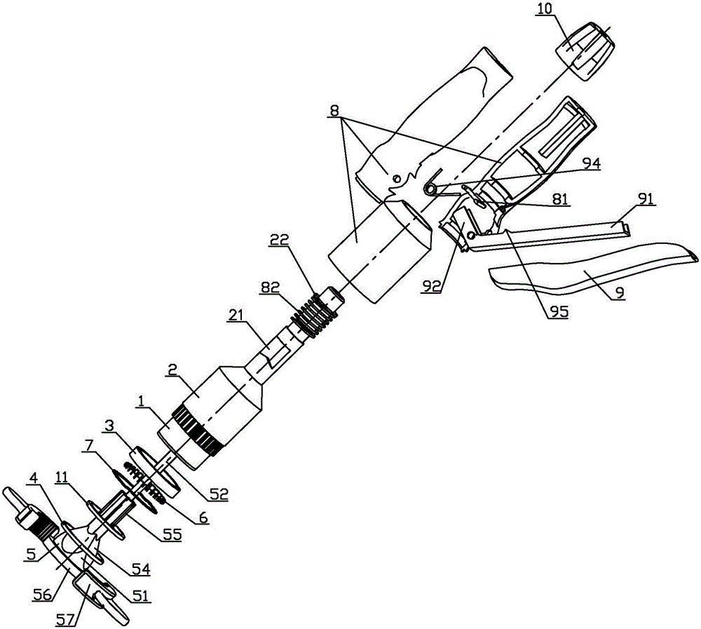 Plastic circumcision suturing apparatus