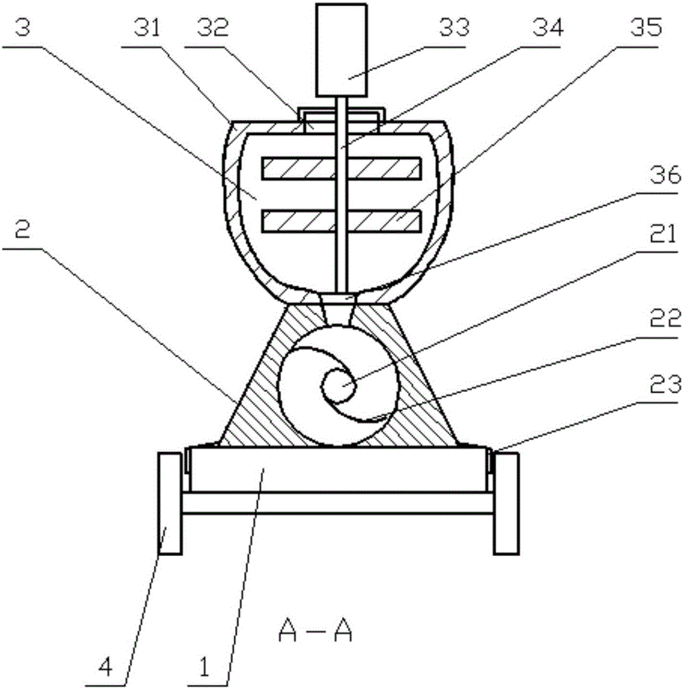 Farmyard manure fertilization tractor