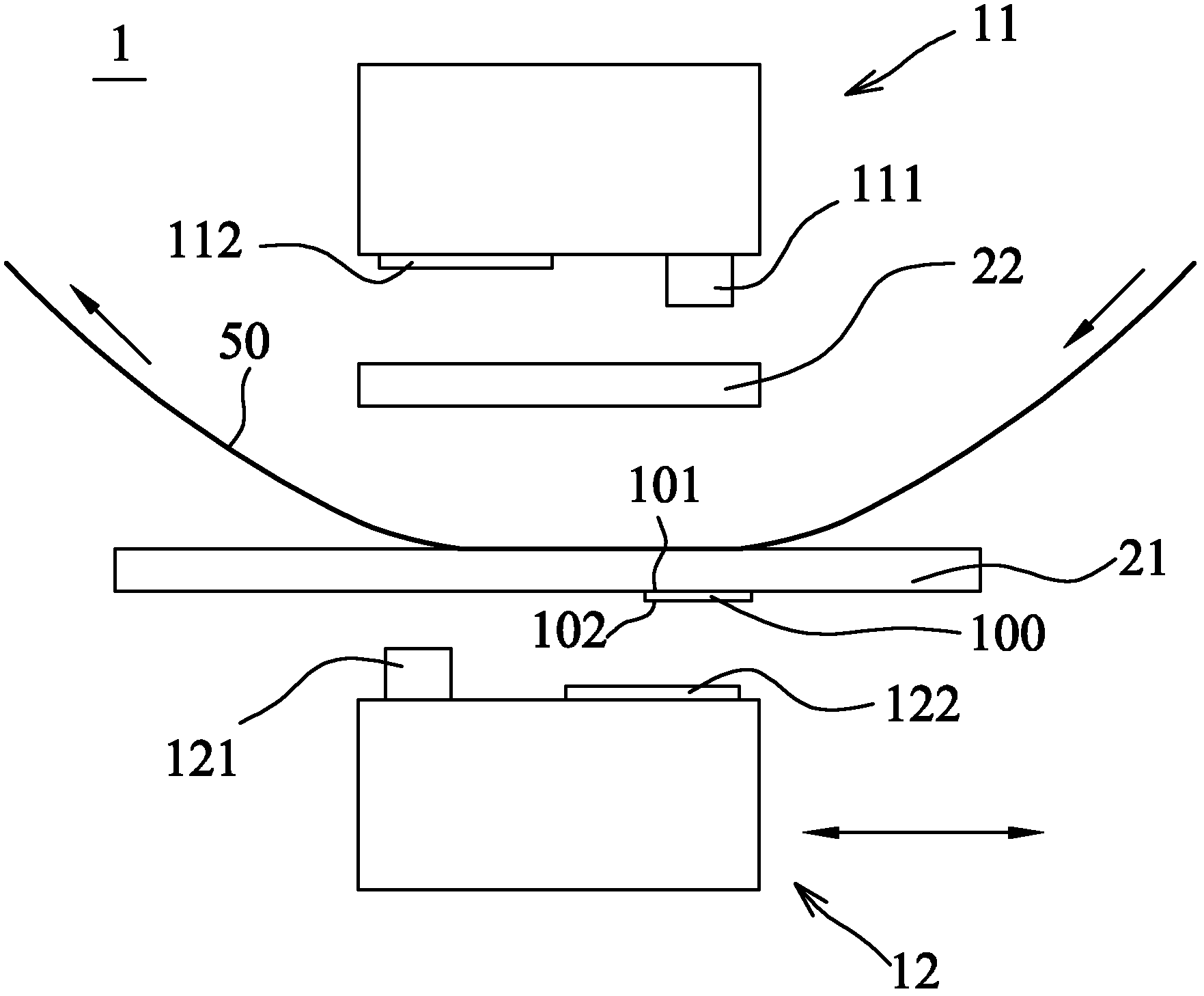 Scanning device and scanning method