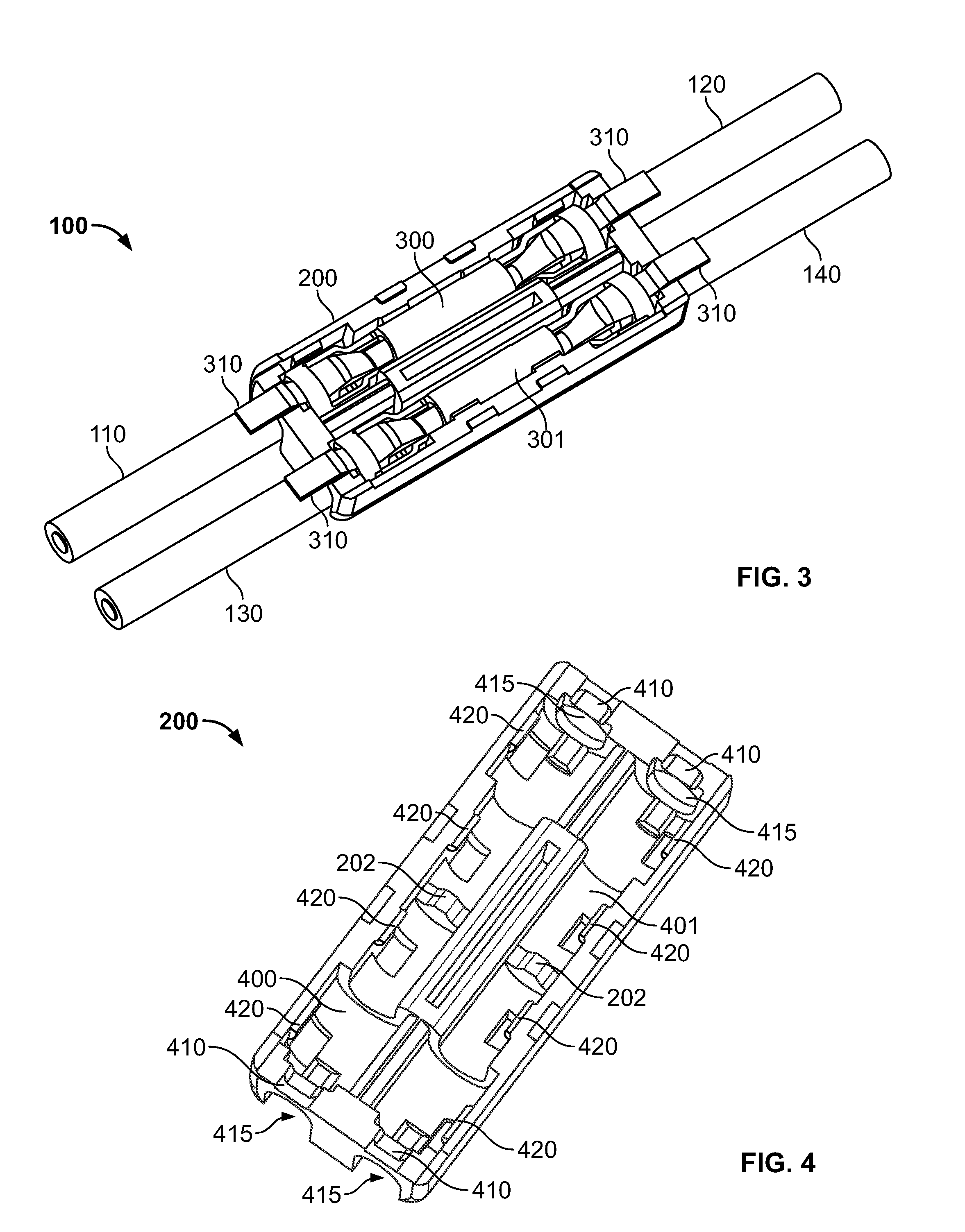 Surface mount poke-in connector