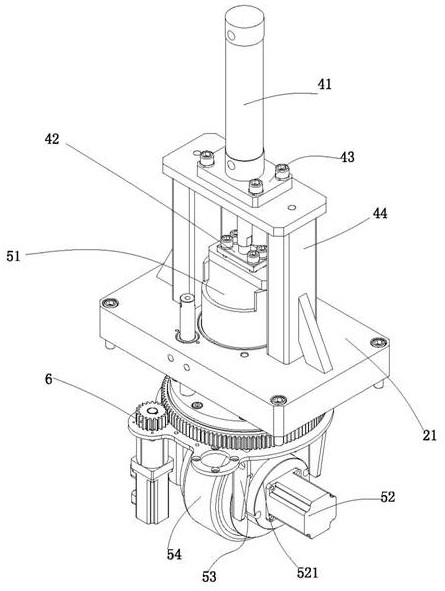 Liftable mold walking device