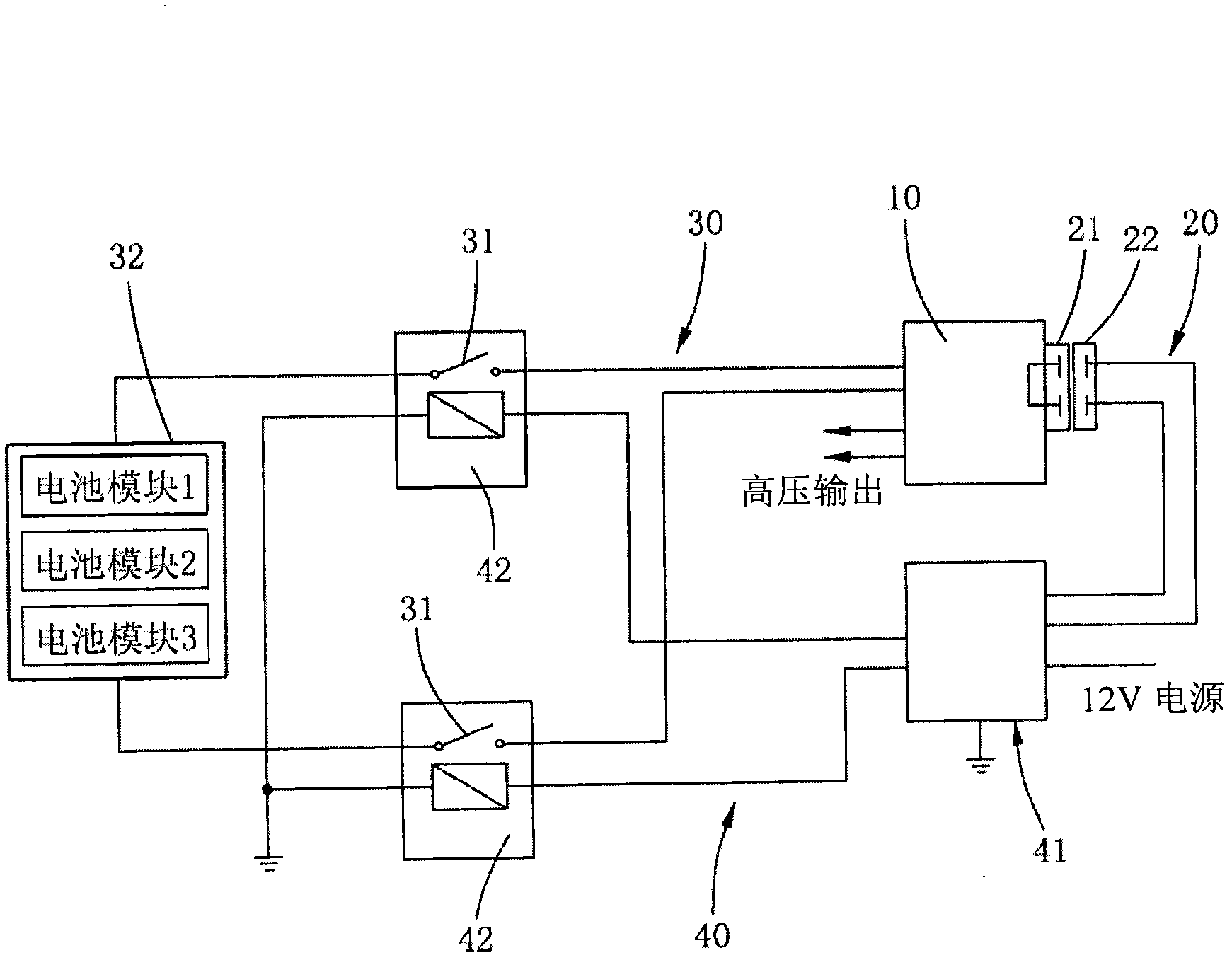 Anti-electric shock protection structure and high voltage equipment with same