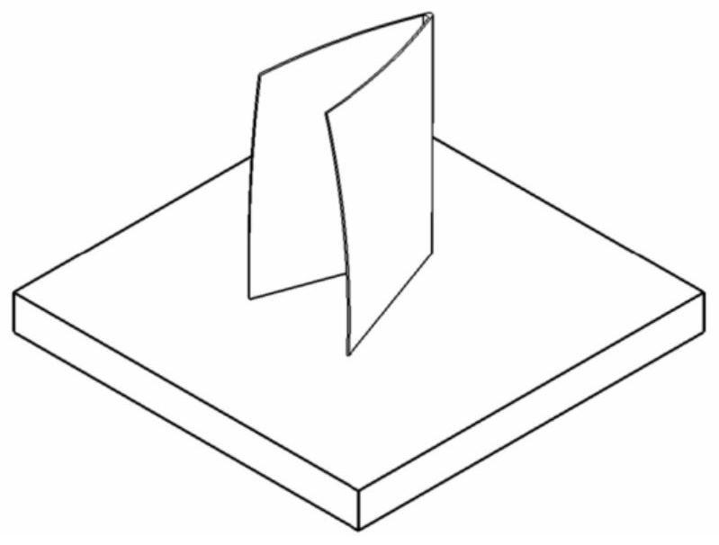 Fairing part and method for forming thin-wall fairing part through selective laser melting