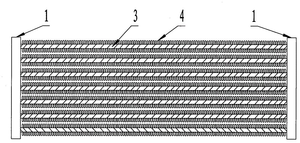 Welding method of air cooled condenser single row tube and tube plate employing carbon dioxide and argon mixed gas protection