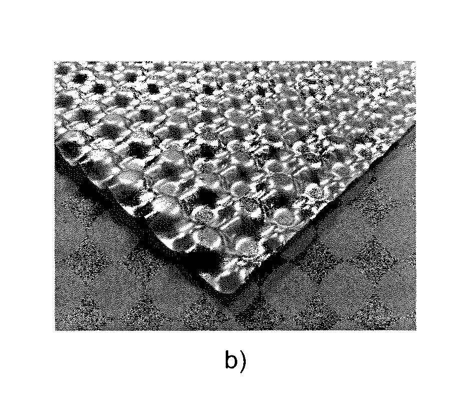 Optimal sandwich core structures and forming tools for the mass production of sandwich structures