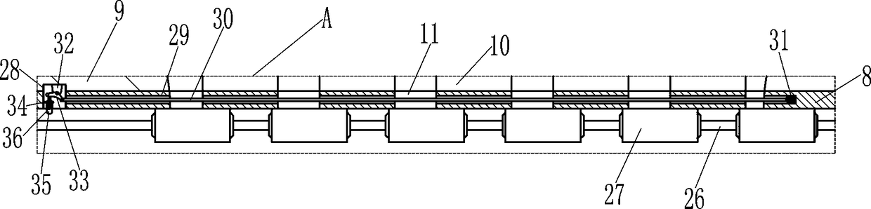 Auxiliary sand paving equipment for standing long jump