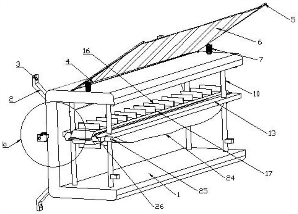 Protective device of breakwater for port and mounting process of protective device