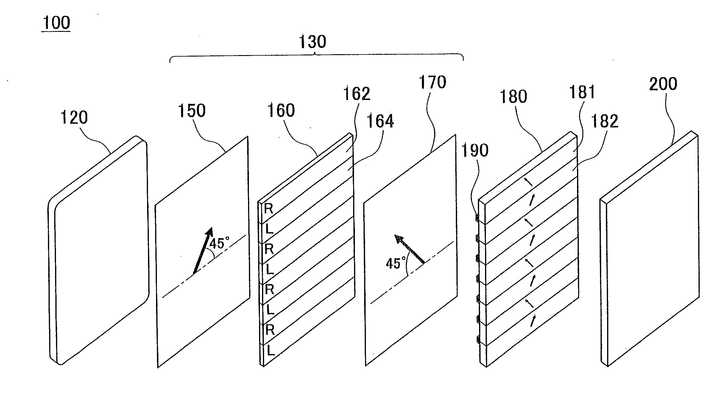 Stereoscopic image display apparatus and manufacturing method thereof