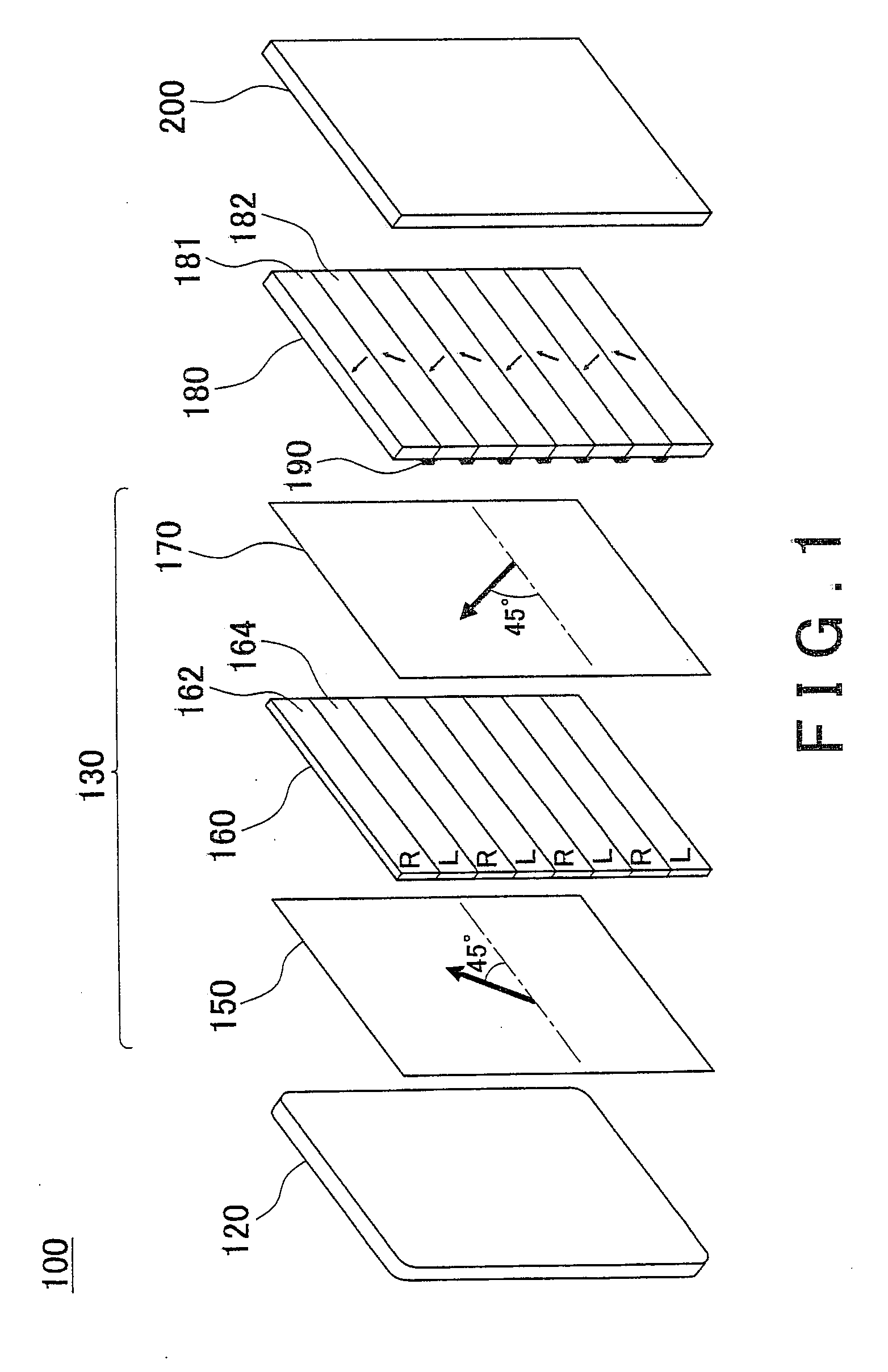 Stereoscopic image display apparatus and manufacturing method thereof