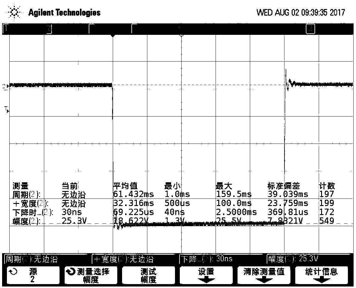 High-voltage fast-edge negative pulse generator