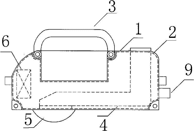 Dual-power mechanically-balanced notching and cutting method and multifunctional notching machine