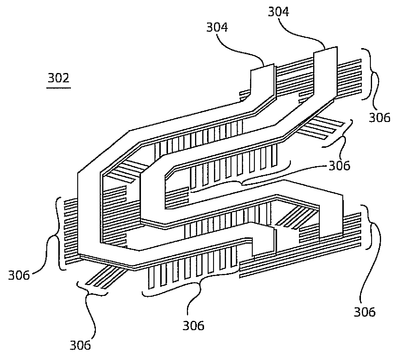 Integrated millimeter wave phase shifter and method