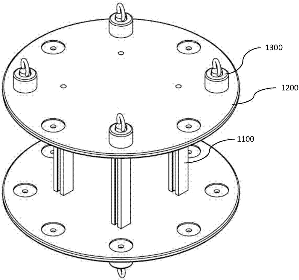 Multi-configuration rope drive parallel robot and space position and posture solution method thereof