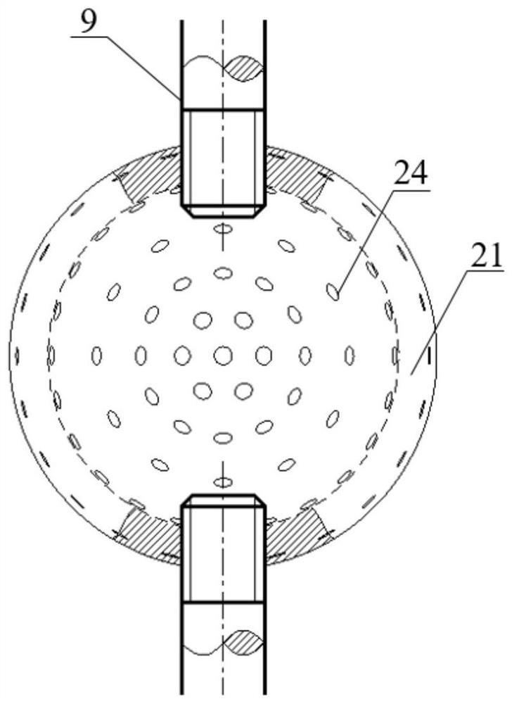 Nanoparticle-enhanced foam generating device for unconventional gas reservoir fracturing and its application