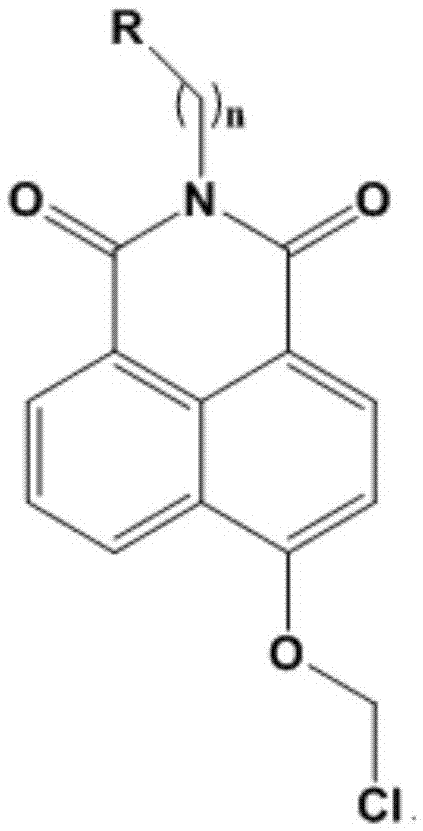 Cytochrome oxidase CYP1A1 specific fluorescent probe, preparation method and applications thereof