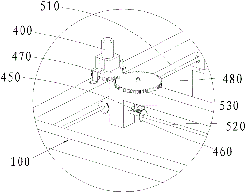 Lifting support frame and lighting device including the lifting support frame