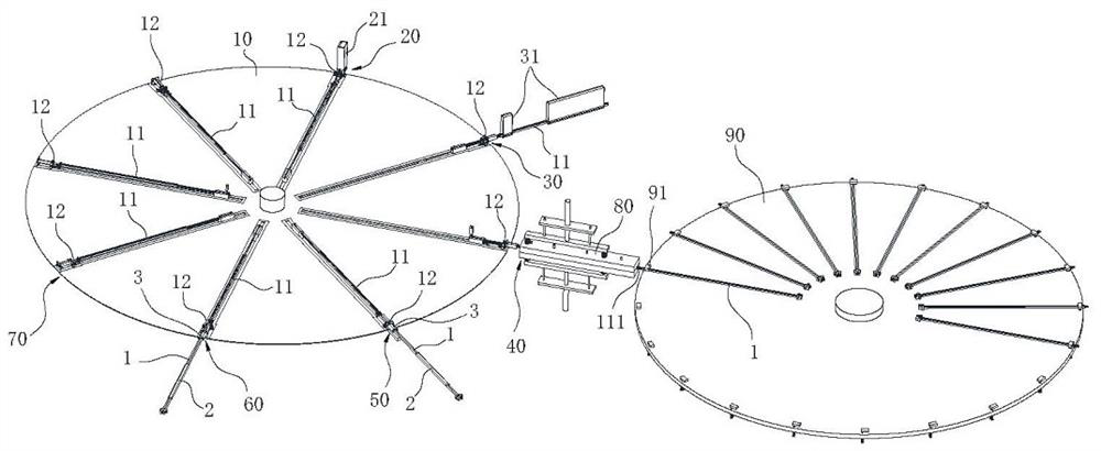 Wire Harness Anti-Termite Tube Installation Device