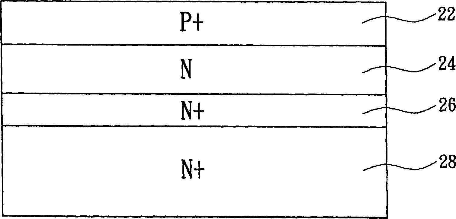 Power diode and manufacturing method