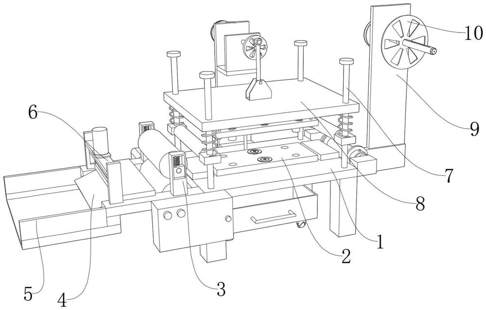 Die cutting equipment for aluminum foil circuit board processing