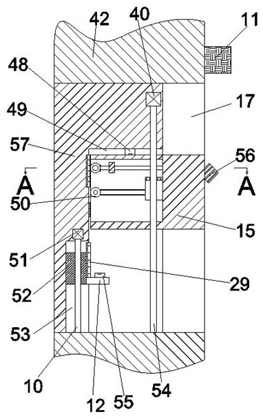 Face recognition device capable of intelligently lifting according to height