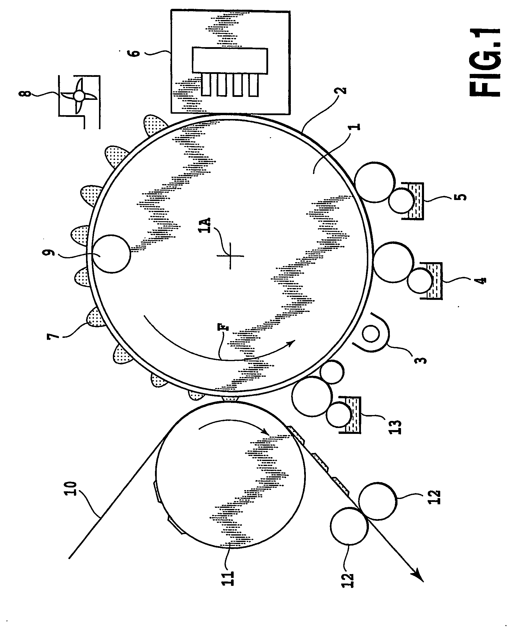 Image forming method, image formng apparatus, intermediate transfer body, method of modifying surface of intermediate transfer body