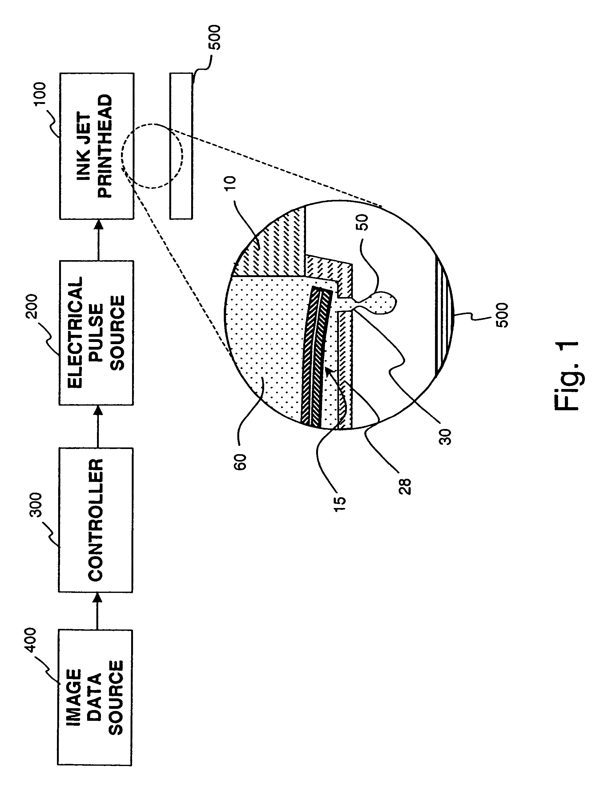 Tapered multi-layer thermal actuator and method of operating same