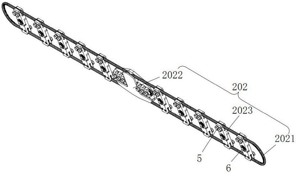 Vertical Chain Link Lifting Mechanism for Stereo Garage and Stereo Garage