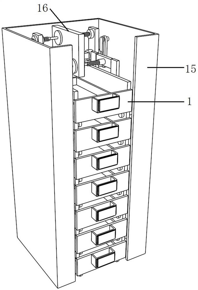 A baby bed that can be lifted and stored vertically