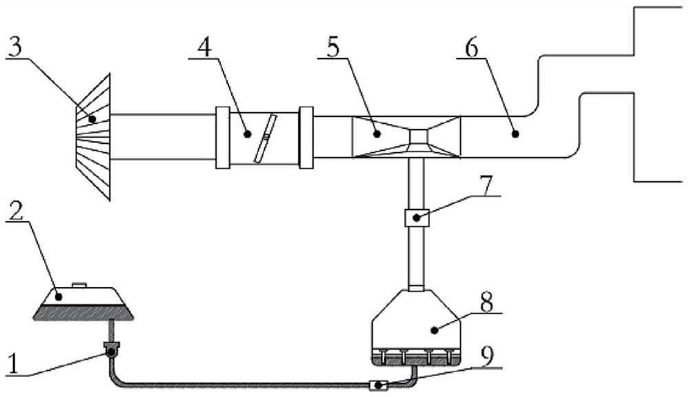 Ultrasonic atomization fuel auxiliary supply system