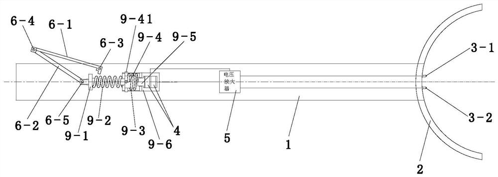 A method for adjusting the output voltage of a piezoelectric electric shock type anti-riot steel fork