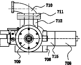 Double-cylinder two-stroke water cooled engine