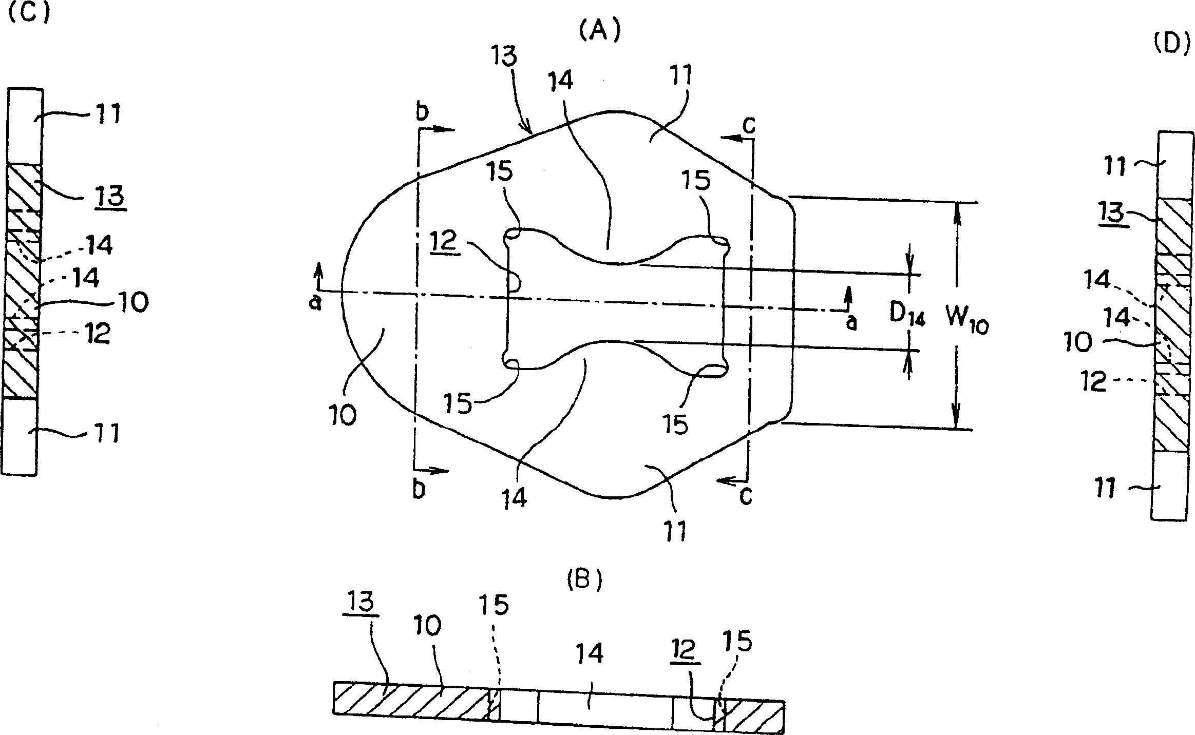 Metal plate rocker arm and method of manufacturing same