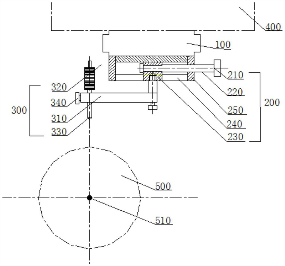 Device for measuring annular groove depth