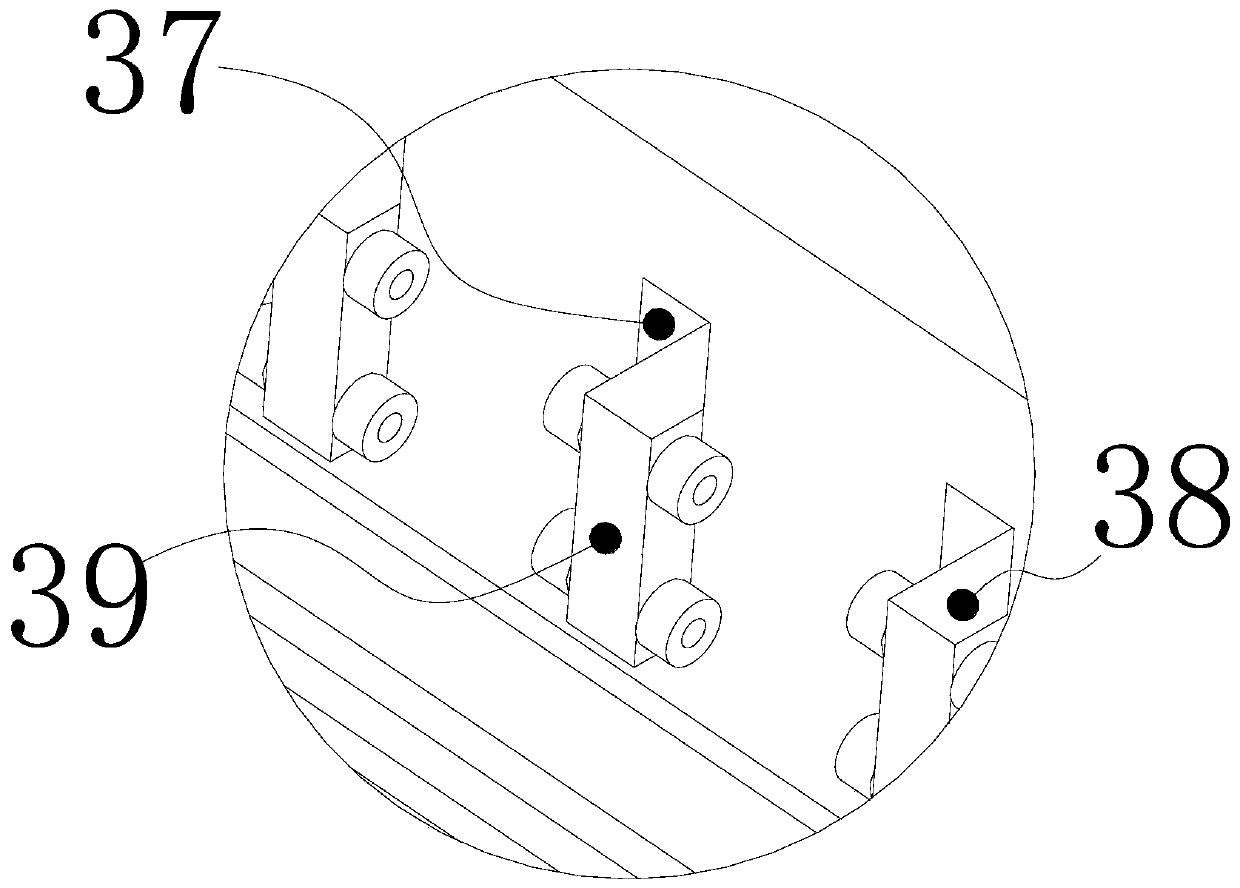 Leather storage rack capable of achieving automatic picking and storage