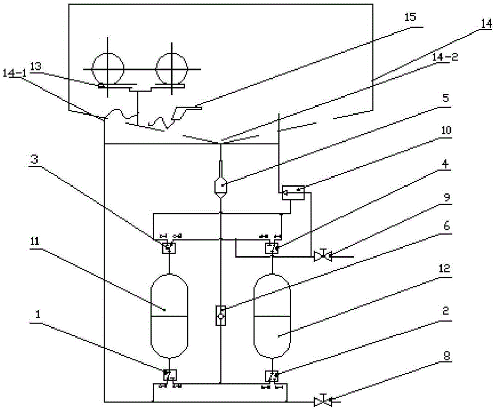 Compressed air type mechanical part cleaning machine and use method thereof