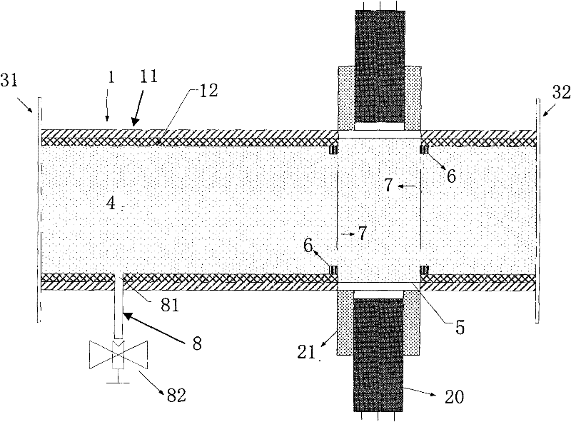 Gas scintillation based fission neutron detector