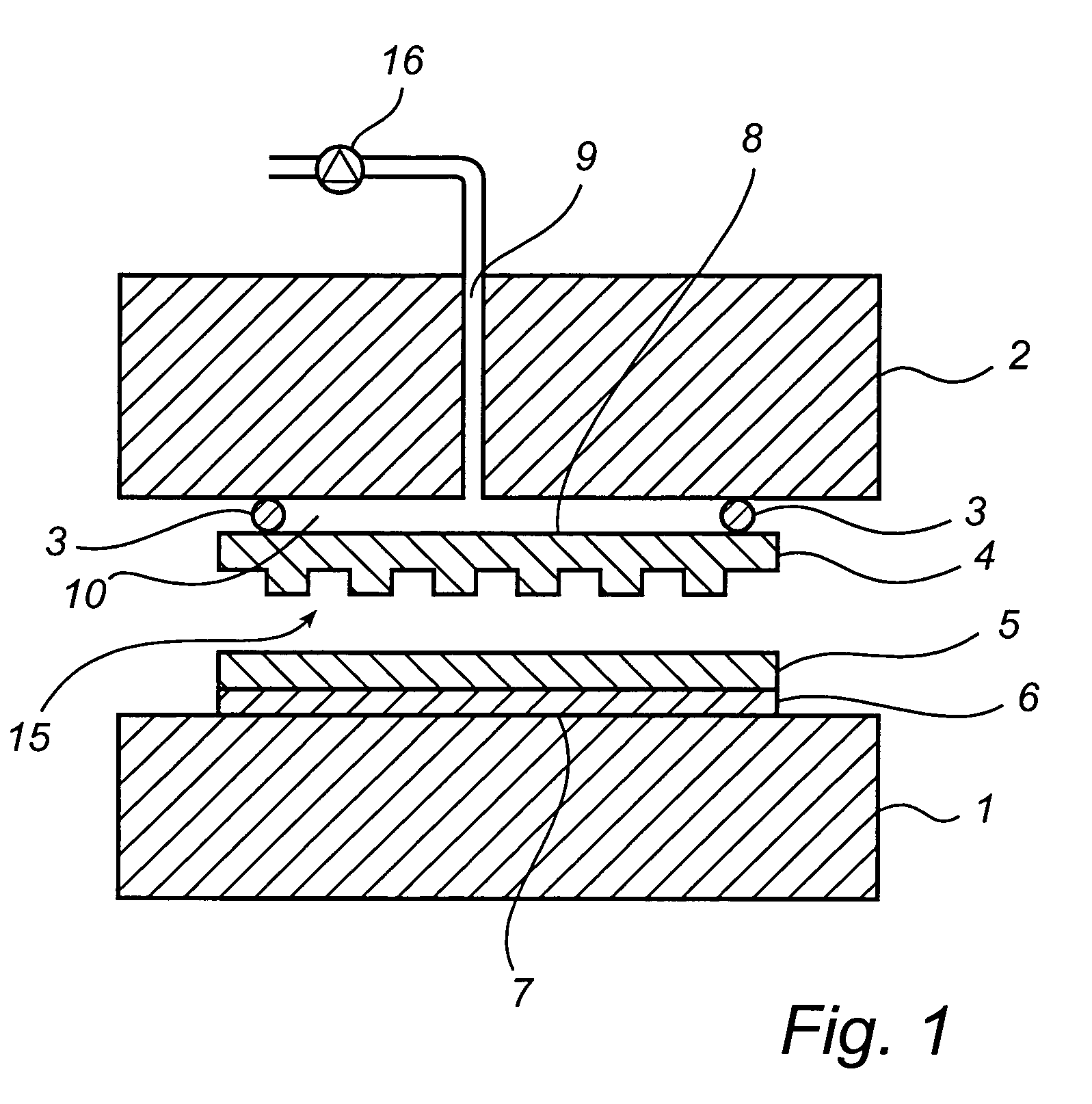 Imprint method and device