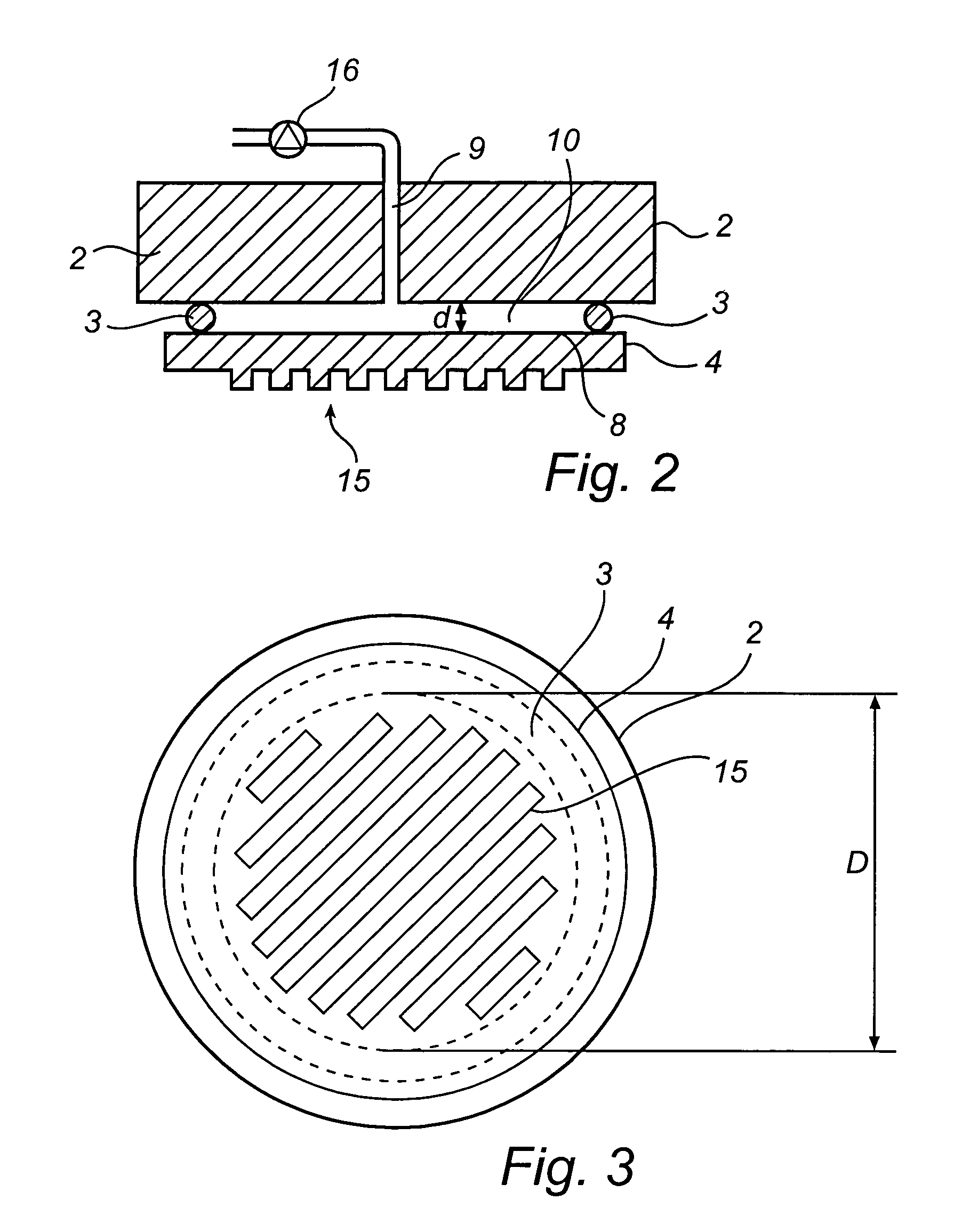 Imprint method and device