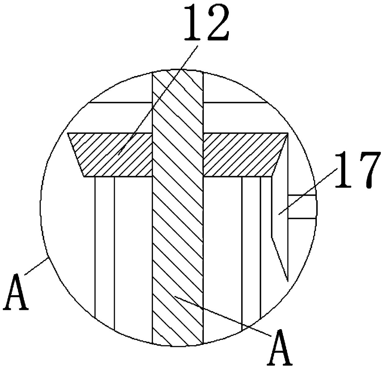 Valve base heat treatment device