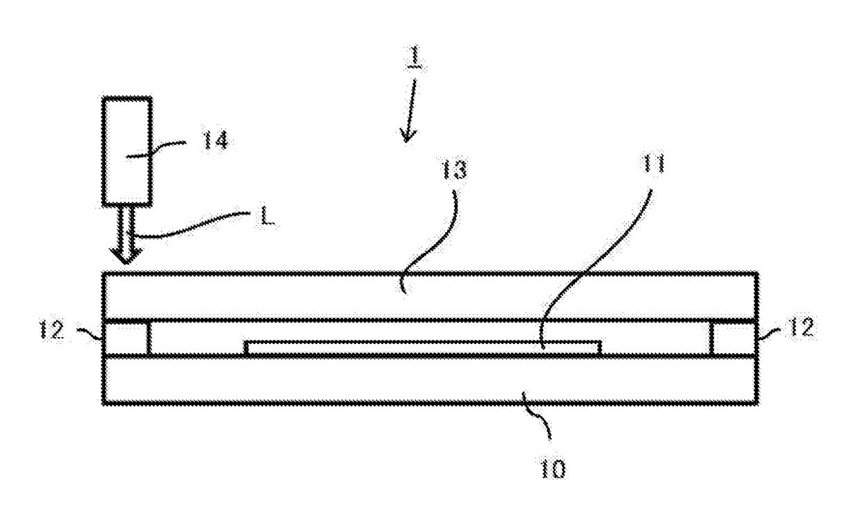 Method for producing hermetic package