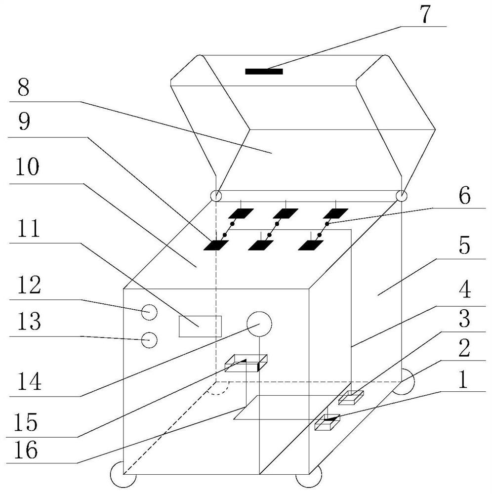 A device and method for evaluating the durability of concrete under the action of wick effect