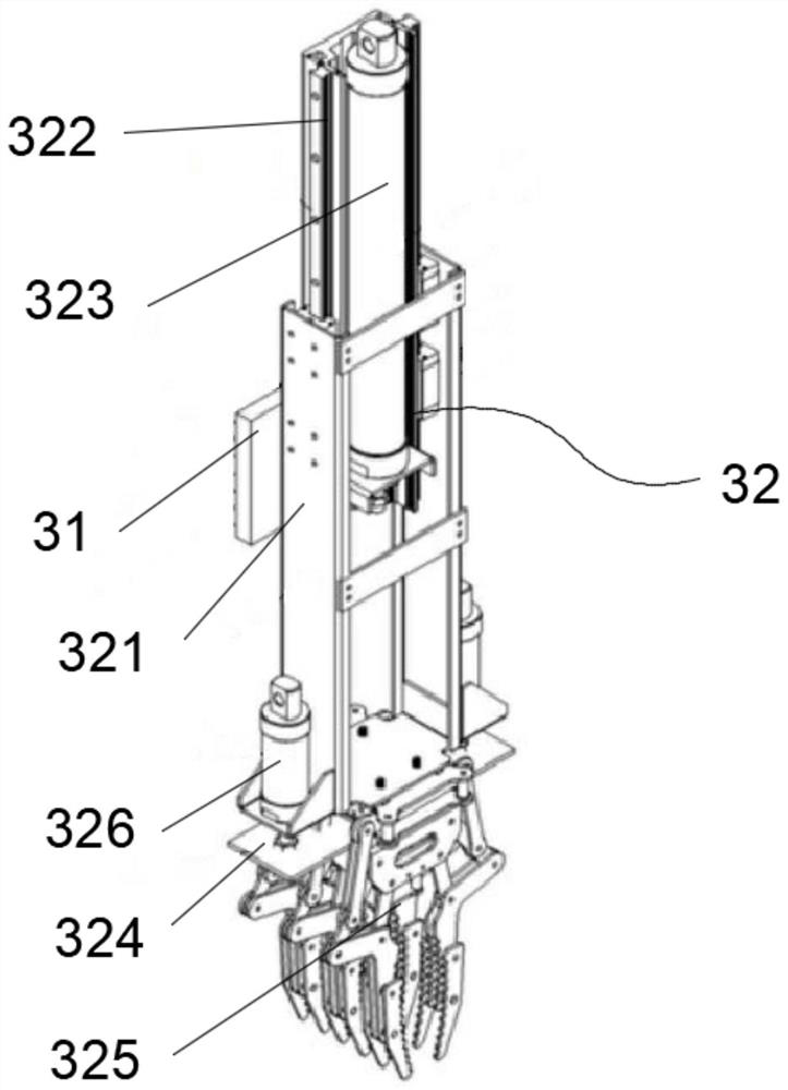 Robot for intelligently selecting gangue in raw coal