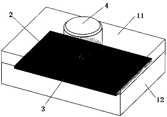 Ultrahigh resistance value measuring circuit and device for alternating current characteristic detection