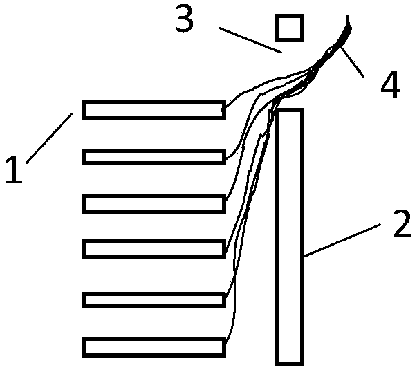 Voltage testing device for grid of low voltage circuit breaker