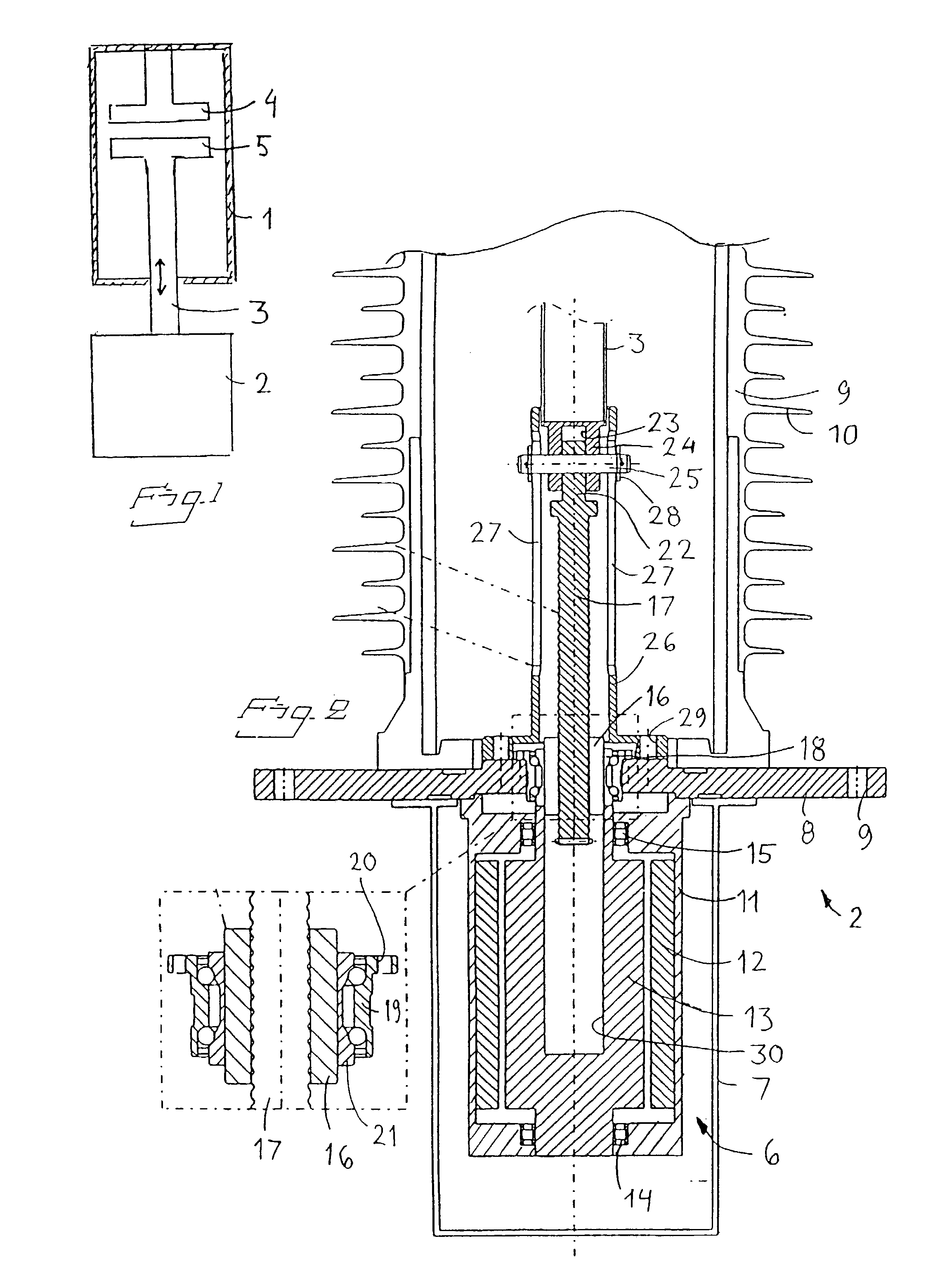 Electric circuit breaker, as well as plant, use and method where such is used