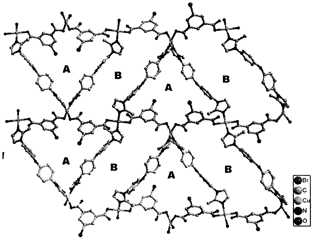 Copper coordination compound with property of catalyzing photodegradation of dyes, and preparation method thereof